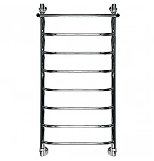 Водяной полотенцесушитель Ника Trapezium ЛТ/ВП 120x60 с полкой Хром