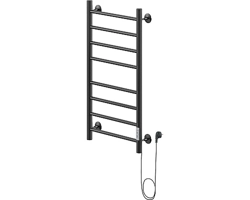 Купить Электрический полотенцесушитель Ника WAY-2 80/40 Черный матовый в магазине сантехники Santeh-Crystal.ru