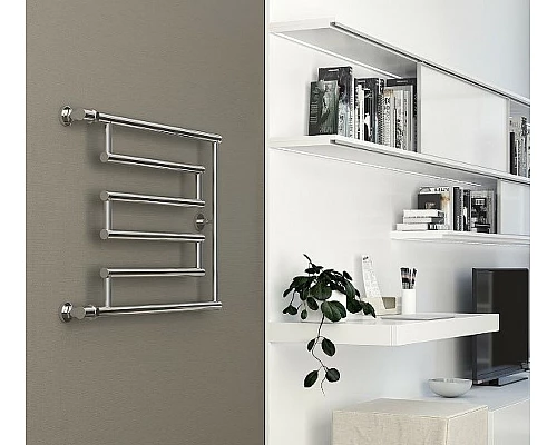 Приобрести Водяной полотенцесушитель Сунержа High-Tech L 500x650 30-0052-5065 Белый матовый в магазине сантехники Santeh-Crystal.ru