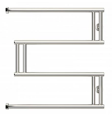 Водяной полотенцесушитель Сунержа High-Tech M 600x600 Хром