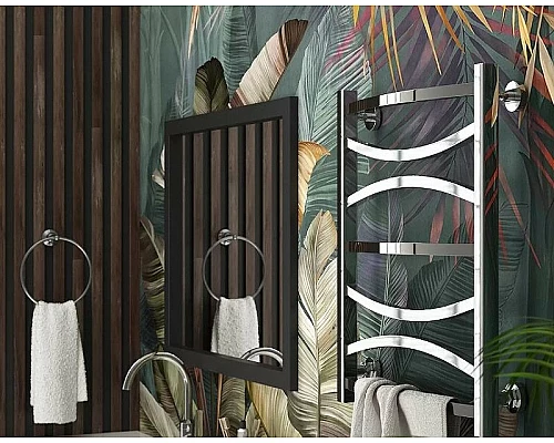 Купить Водяной полотенцесушитель Сунержа Ажур 600х500 00-0255-6050 Хром в магазине сантехники Santeh-Crystal.ru