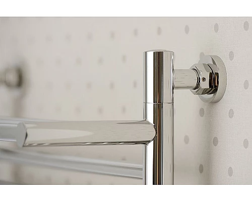 Купить Водяной полотенцесушитель Сунержа Богема+ 600х500 00-0223-6050 с полкой Хром в магазине сантехники Santeh-Crystal.ru