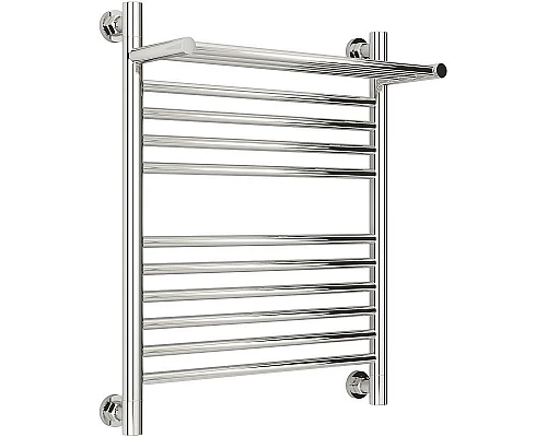 Купить Водяной полотенцесушитель Сунержа Богема+ 600х500 00-0223-6050 с полкой Хром в магазине сантехники Santeh-Crystal.ru