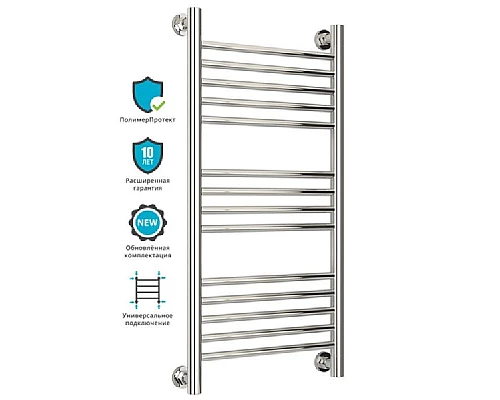 Заказать Водяной полотенцесушитель Сунержа Богема+ 800х400 Хром в магазине сантехники Santeh-Crystal.ru