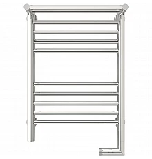 Электрический полотенцесушитель Сунержа Богема 2.0 600x400 R 00-5207-6040 с полкой Хром