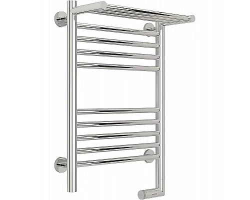 Купить Электрический полотенцесушитель Сунержа Богема 2.0 600x400 R 00-5207-6040 с полкой Хром в магазине сантехники Santeh-Crystal.ru