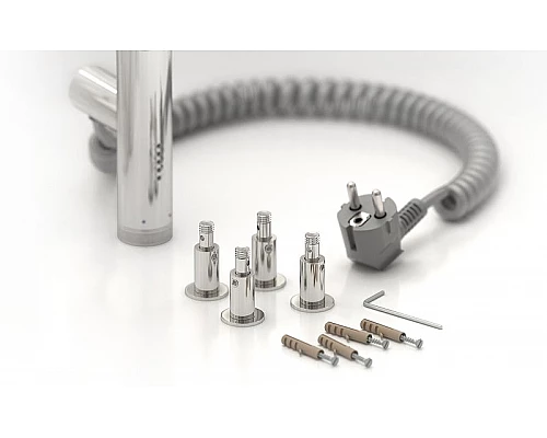 Приобрести Электрический полотенцесушитель Сунержа Богема 3.0 600x400 L 00-5802-6040 Хром в магазине сантехники Santeh-Crystal.ru