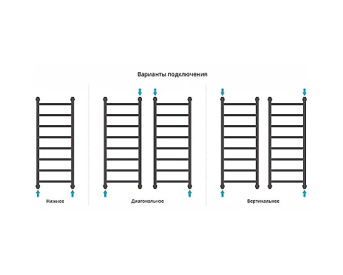Купить Водяной полотенцесушитель Сунержа Галант+ 1000х400 00-0200-1040 Хром в магазине сантехники Santeh-Crystal.ru