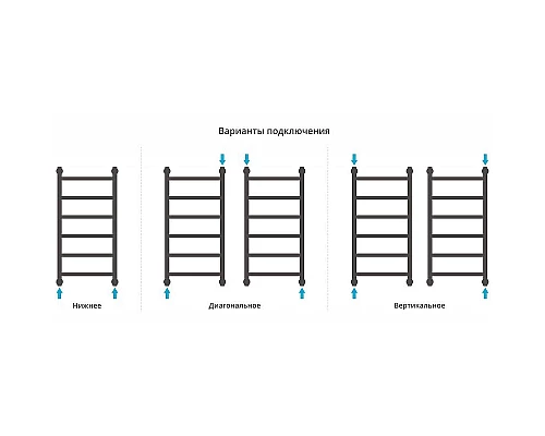 Купить Водяной полотенцесушитель Сунержа Галант+ 800х400 00-0200-8040 Хром в магазине сантехники Santeh-Crystal.ru