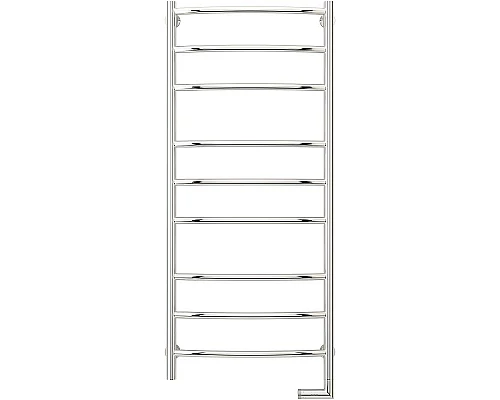 Приобрести Электрический полотенцесушитель Сунержа Галант 2.0 1200x500 R 00-5201-1250 Хром в магазине сантехники Santeh-Crystal.ru