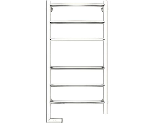 Купить Электрический полотенцесушитель Сунержа Галант 2.0 800x400 L 00-5200-8040 Хром в магазине сантехники Santeh-Crystal.ru