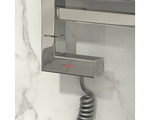 Купить Электрический полотенцесушитель Сунержа Модус 2.0 600x300 L 00-5600-6030 Хром в магазине сантехники Santeh-Crystal.ru