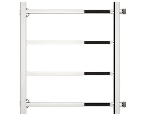 Купить Водяной полотенцесушитель Сунержа Стилье Версия-КБ 500х500 00630-5050 Хром в магазине сантехники Santeh-Crystal.ru