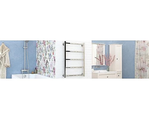 Купить Водяной полотенцесушитель Сунержа Стилье Версия-КБ 500х500 00630-5050 Хром в магазине сантехники Santeh-Crystal.ru