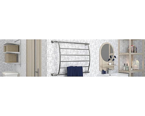 Приобрести Водяной полотенцесушитель Сунержа Стилье Минор 600х600 00602-6060 Хром в магазине сантехники Santeh-Crystal.ru