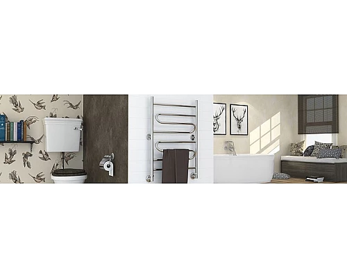 Приобрести Водяной полотенцесушитель Сунержа Стилье Универсал-51 800х500 00651-8050 Хром в магазине сантехники Santeh-Crystal.ru