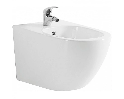 Купить Биде Aquanet Cetus 2.0 243553 подвесное с одним отверстием под смеситель в магазине сантехники Santeh-Crystal.ru