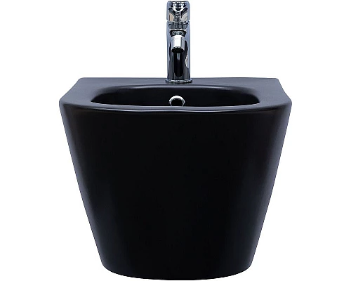 Заказать Биде Aquanet Lake B2B 316464 подвесное Черное матовое в магазине сантехники Santeh-Crystal.ru