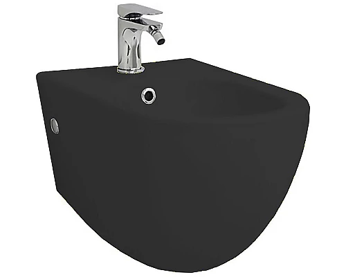 Купить Биде Artceram File 2.0 FLB001 17 30 подвесное Черное матовое в магазине сантехники Santeh-Crystal.ru