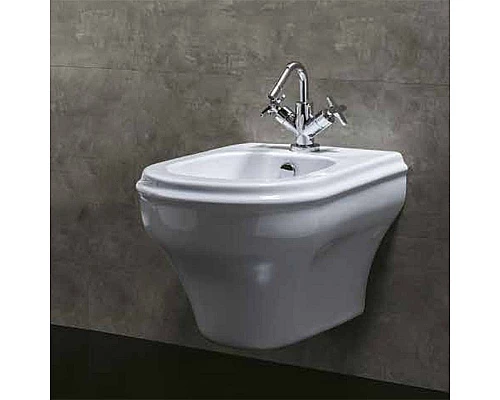 Купить Биде Azzurra Charme CHBKS000000M/(CHA500/SOSK bi)x1 подвесное Белое в магазине сантехники Santeh-Crystal.ru