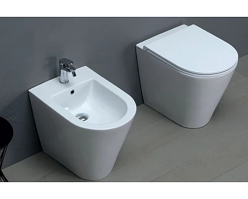 Приобрести Биде Azzurra Forma FMBIT000000MBIx1/(FOR500 bix1) Белое в магазине сантехники Santeh-Crystal.ru