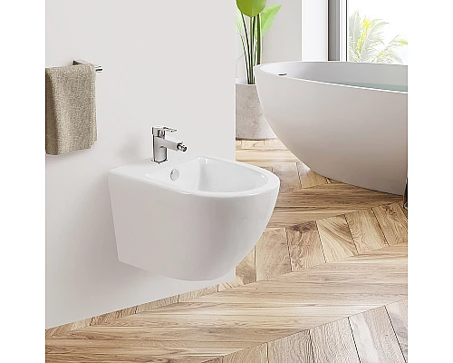 Биде BelBagno Sfera-R BB046BH подвесное Белое