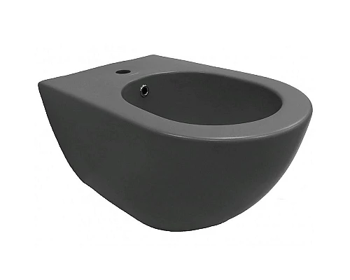 Заказать Биде Creavit Free FE510-00AM00E-0000 подвесное Антрацит матовое в магазине сантехники Santeh-Crystal.ru