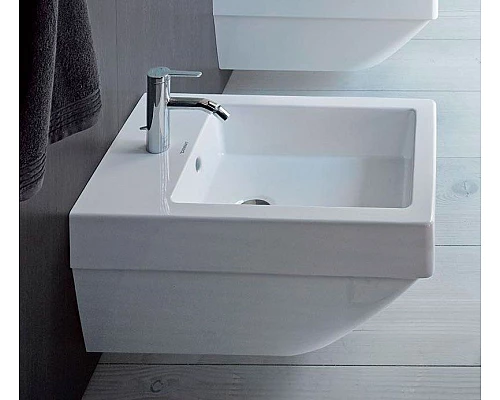 Приобрести Биде Duravit Vero Air 2274150000 подвесное Белое в магазине сантехники Santeh-Crystal.ru
