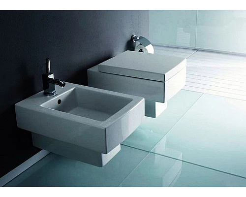Заказать Биде Duravit Vero 22391500001 подвесное Белое в магазине сантехники Santeh-Crystal.ru