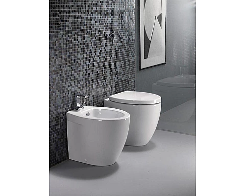 Приобрести Биде GSI Modo 53 7763111 белое глянцевое в магазине сантехники Santeh-Crystal.ru