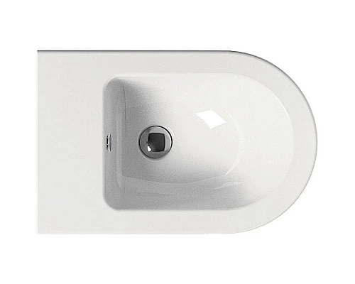 Приобрести Биде GSI Pura 8865111 подвесное Белое глянцевое в магазине сантехники Santeh-Crystal.ru