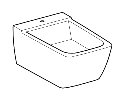 Заказать Биде Geberit Xeno 2 500.501.01.1 без крышки в магазине сантехники Santeh-Crystal.ru