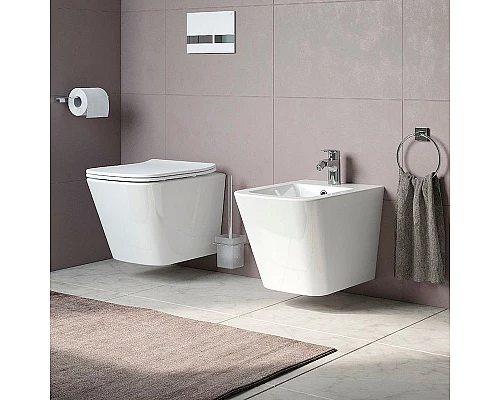 Заказать Биде Iddis Bild BILRW02i82 подвесное Белое в магазине сантехники Santeh-Crystal.ru