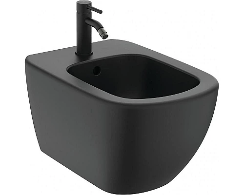 Купить Биде Ideal Standard Tesi T3552V3 подвесное Черный шелк в магазине сантехники Santeh-Crystal.ru