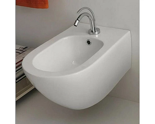 Купить Биде Kerasan Aquatech 372401x1 подвесное Белое в магазине сантехники Santeh-Crystal.ru