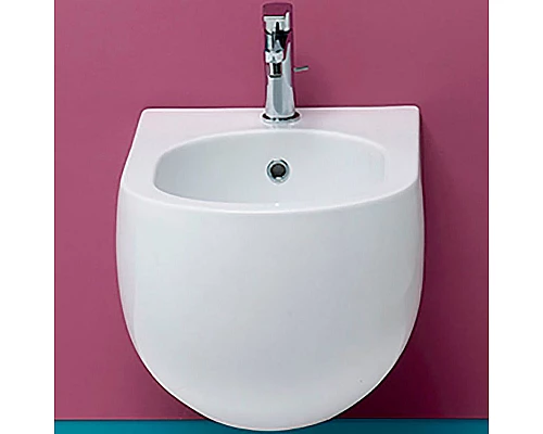 Приобрести Биде Kerasan Flo 312330 подвесное Белое матовое в магазине сантехники Santeh-Crystal.ru