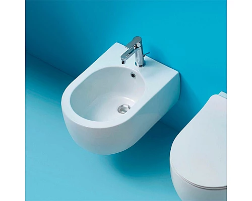 Заказать Биде Kerasan Flo 312501x1 подвесное Белое в магазине сантехники Santeh-Crystal.ru