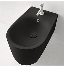 Биде Kerasan Nolita 532531x1 подвесное Черное матовое
