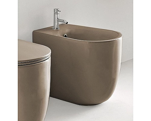 Заказать Биде Kerasan Nolita 532081x1 Коричневый орех в магазине сантехники Santeh-Crystal.ru