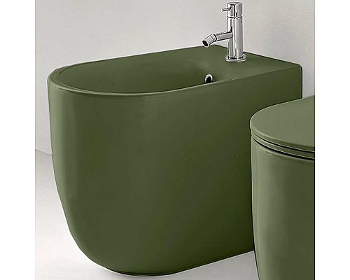 Приобрести Биде Kerasan Nolita 532011x1 Verde muschio в магазине сантехники Santeh-Crystal.ru