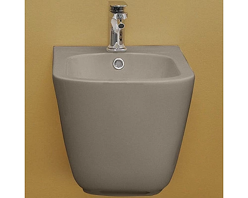 Приобрести Биде Kerasan Tribeca 512581 подвесное Nocciola в магазине сантехники Santeh-Crystal.ru