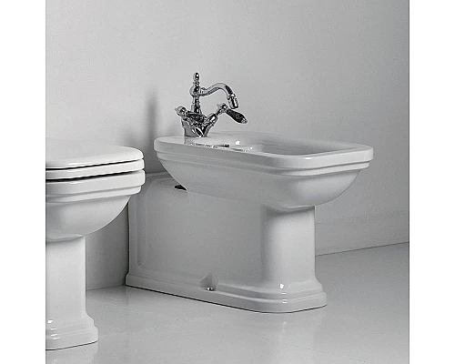 Приобрести Биде Kerasan Waldorf 4120K1bi/crx1 Белое в магазине сантехники Santeh-Crystal.ru