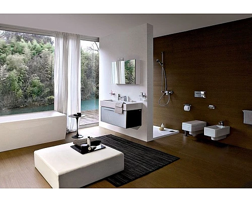 Купить Биде Laufen Living 8.3043.2 подвесное без крышки в магазине сантехники Santeh-Crystal.ru