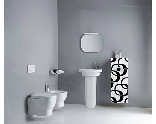 Купить Биде Laufen Mimo 8.3055.1 подвесное без крышки в магазине сантехники Santeh-Crystal.ru