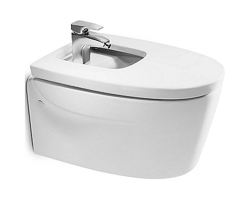 Приобрести Биде Roca Khroma 357655000 подвесное Белое в магазине сантехники Santeh-Crystal.ru
