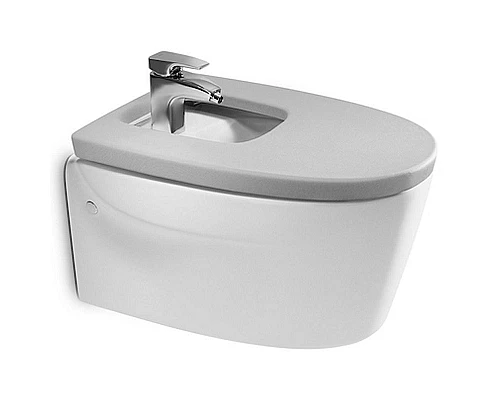 Приобрести Биде Roca Khroma 357655000 подвесное Белое в магазине сантехники Santeh-Crystal.ru