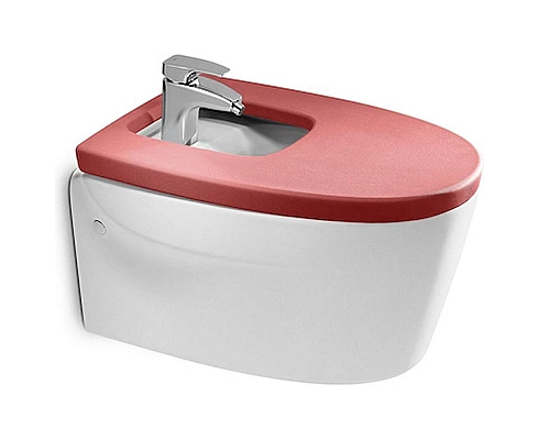 Приобрести Биде Roca Khroma 357655000 подвесное Белое в магазине сантехники Santeh-Crystal.ru