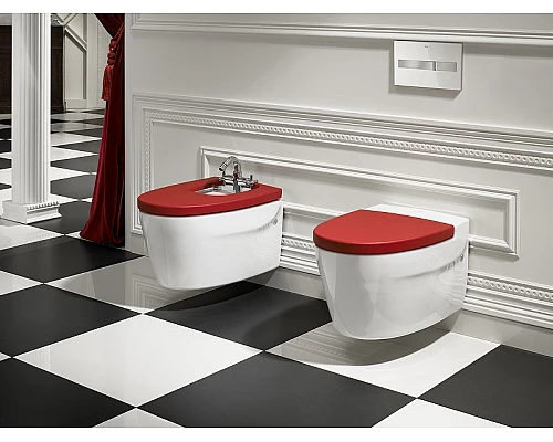 Приобрести Биде Roca Khroma 357655000 подвесное Белое в магазине сантехники Santeh-Crystal.ru