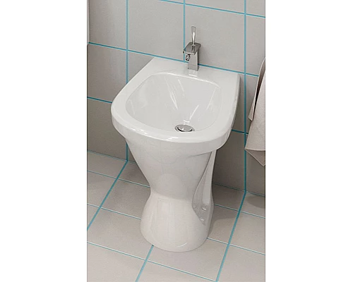 Заказать Биде Sanita Самарское SMRSABI01 Белое в магазине сантехники Santeh-Crystal.ru