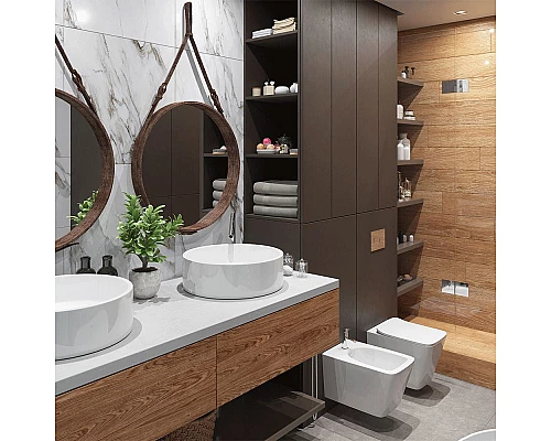 Заказать Биде Timo Soli TK-304 подвесное Белое в магазине сантехники Santeh-Crystal.ru